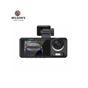 Wilson's High Quality 360 Degree Driving Recorder Car Mounted Dual Lens Dashcam with High Definition IPS Screen